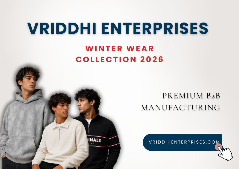 Winter Wear Collection 2026 — Vriddhi Enterprises catalogue cover