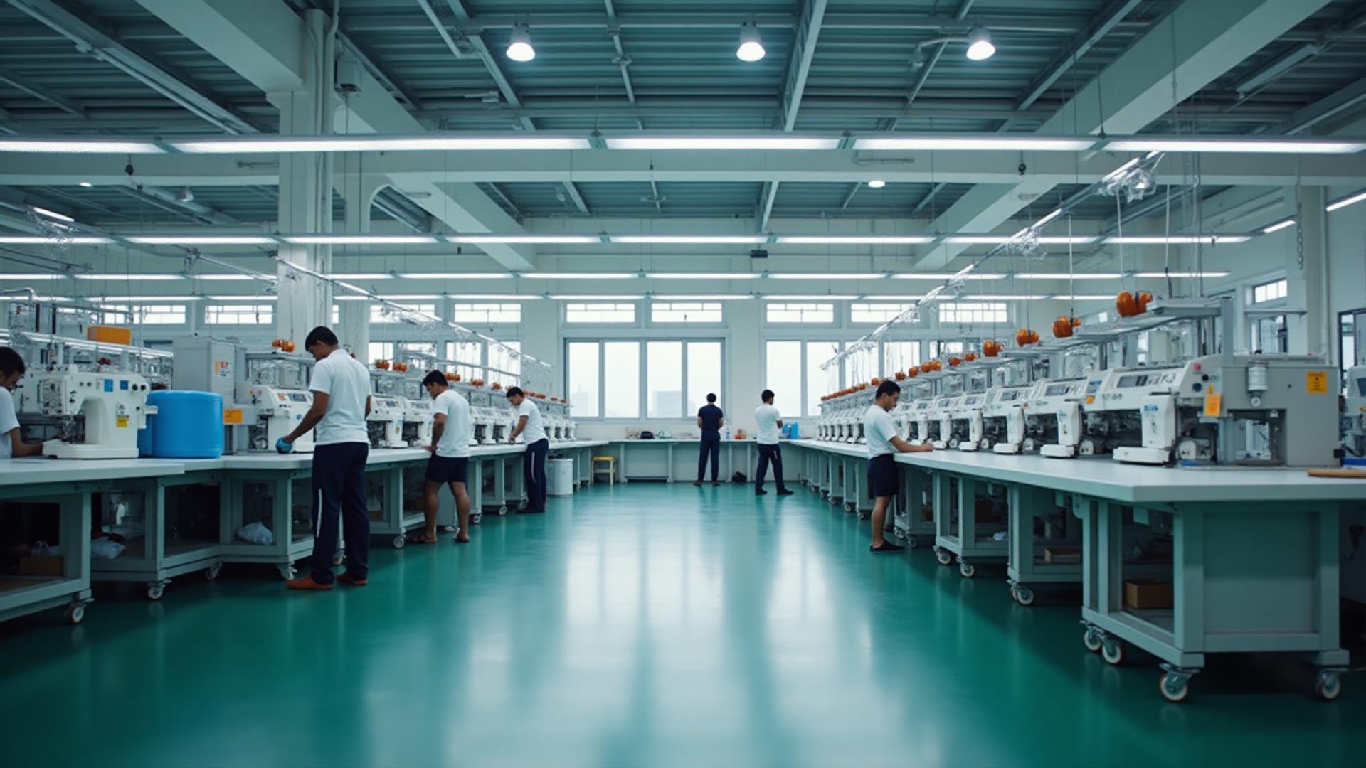 Vriddhi Enterprises garment manufacturing facility in Ludhiana, India